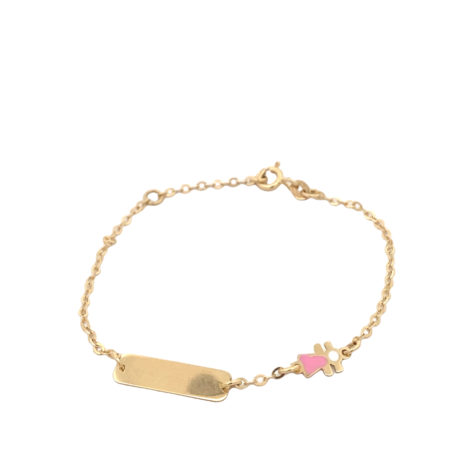 14K Gold Fancy Baby Bracelet