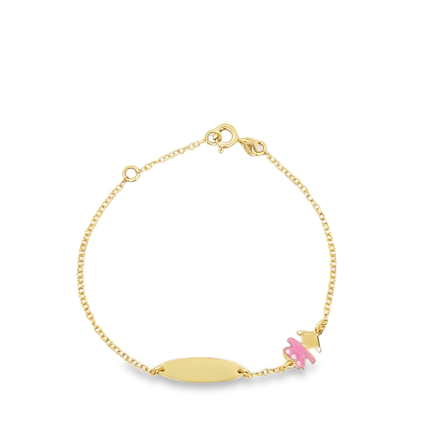 14k Gold Baby Girl Bracelet