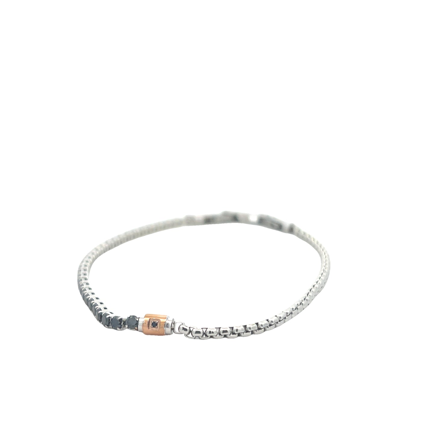 Hector By Marcello Pane Black CZ Bracelet | Hector by Marcello Pane | Luby 