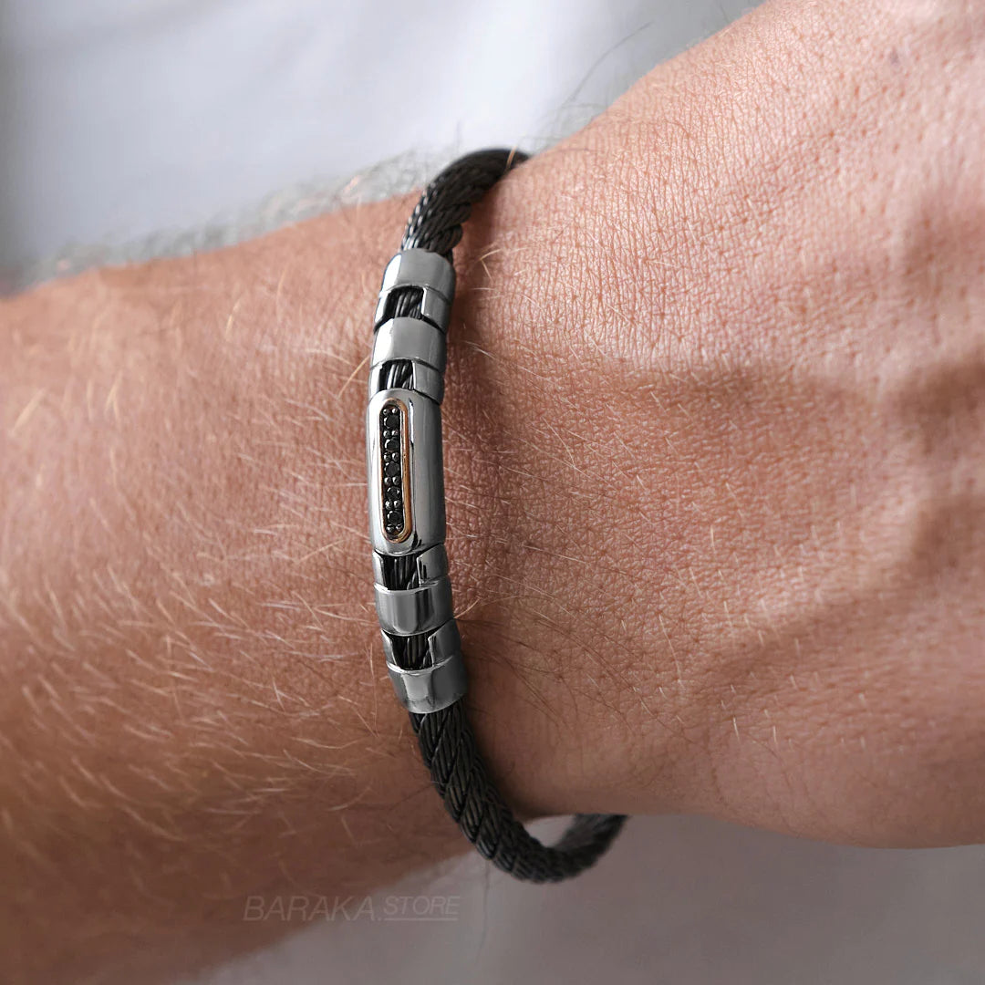 Baraka 316L Bracelet BR332011RODN210010 | Baraka | Luby 