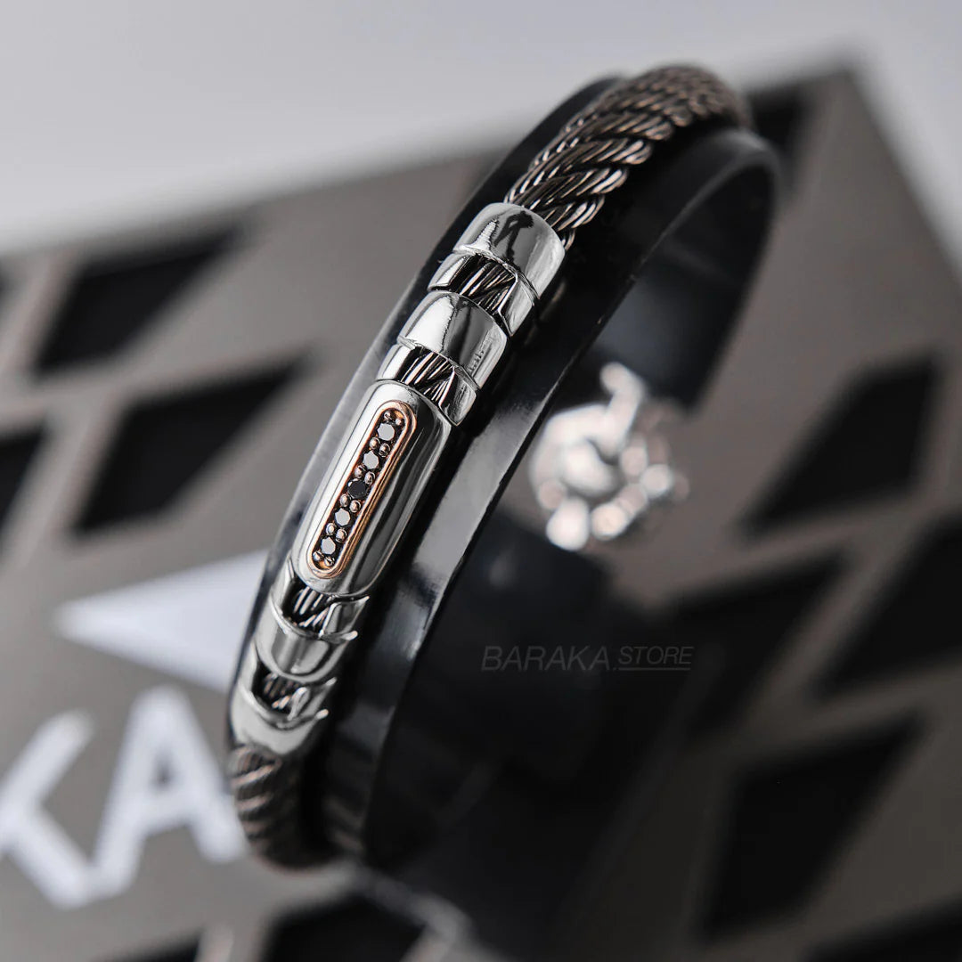 Baraka 316L Bracelet BR332011RODN210010 | Baraka | Luby 