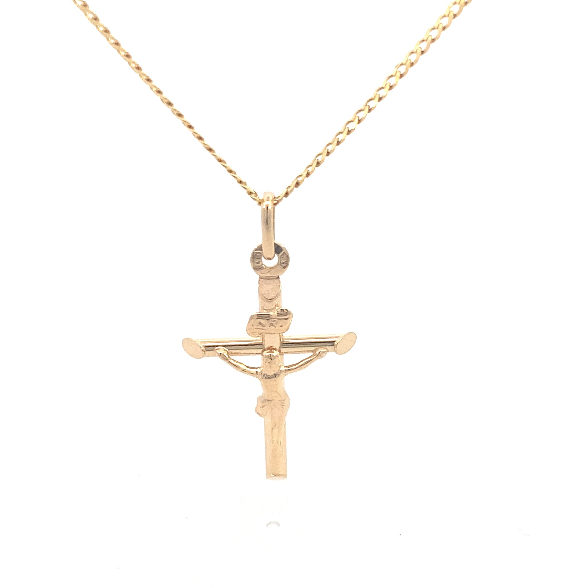 14K Gold Sacred Sacrifice Cross | Luby Gold Collection | Luby 