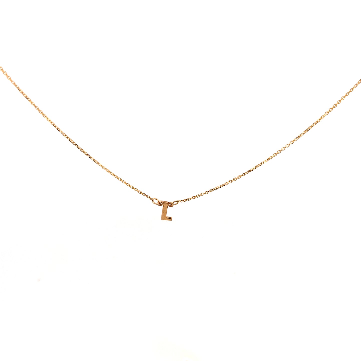 14k Gold Custom Letter | Luby Gold Collection | Luby 