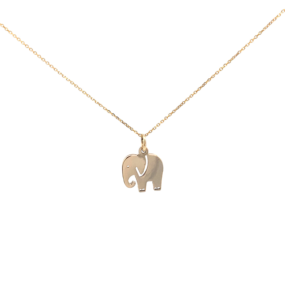 14K Gold Elephant Pendant | Luby Gold Collection | Luby 