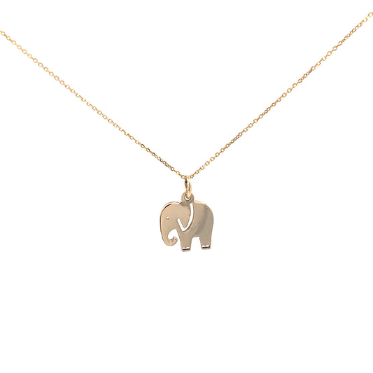 14K Gold Elephant Pendant | Luby Gold Collection | Luby 