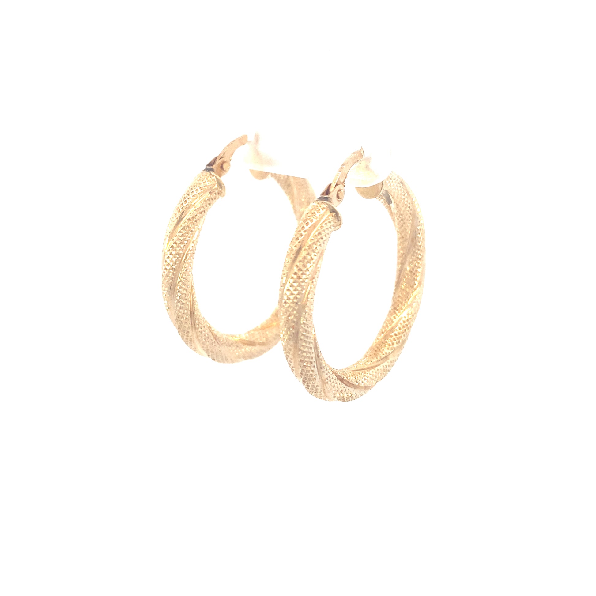 14K Fancy Hoops | Luby Gold Collection | Luby 