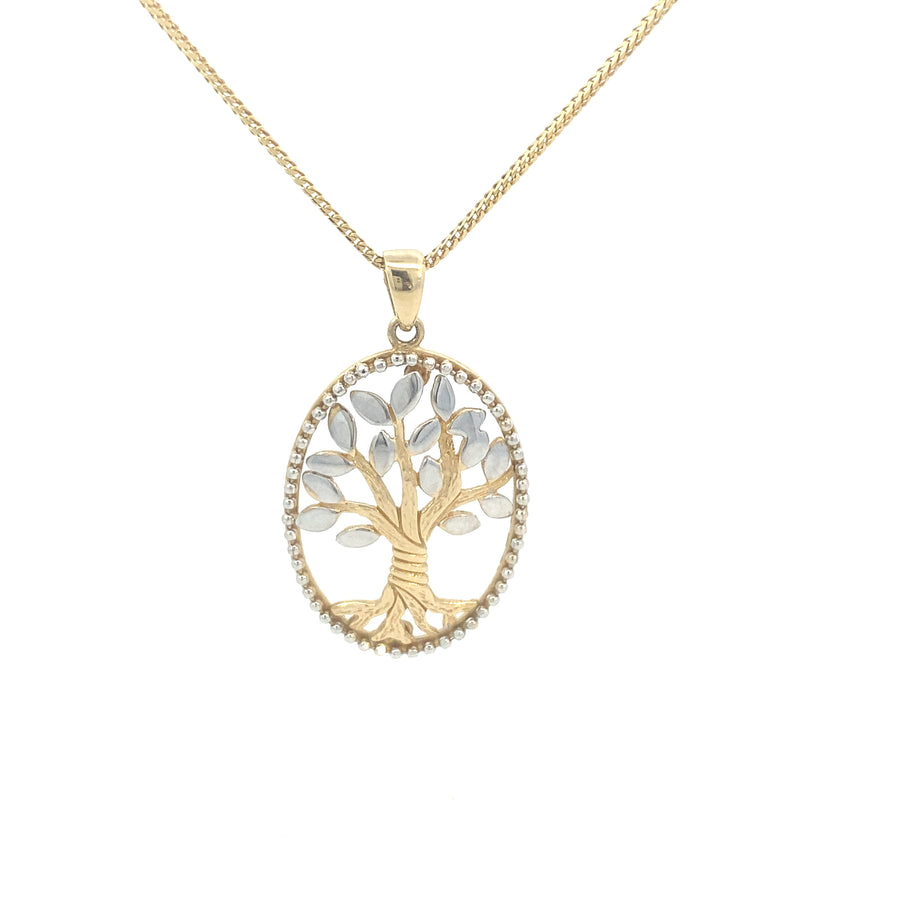14K Two-Tone Tree Of Life