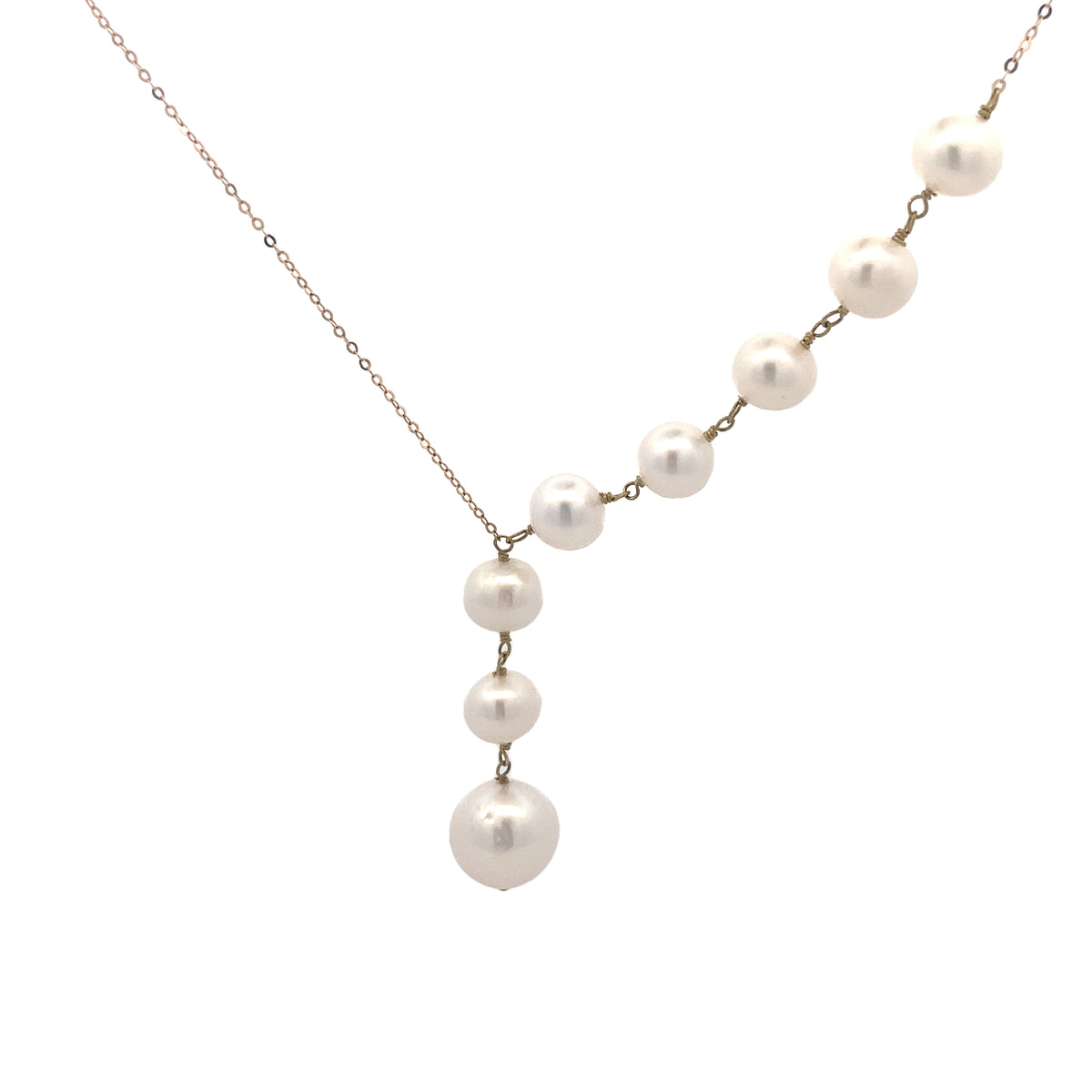 18K Gold MARTINA Necklace | Rajola Italy | Luby 
