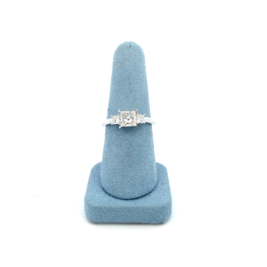 Smiling Rocks Lab Grown Diamond 3 Stone Ring (1.50ct)