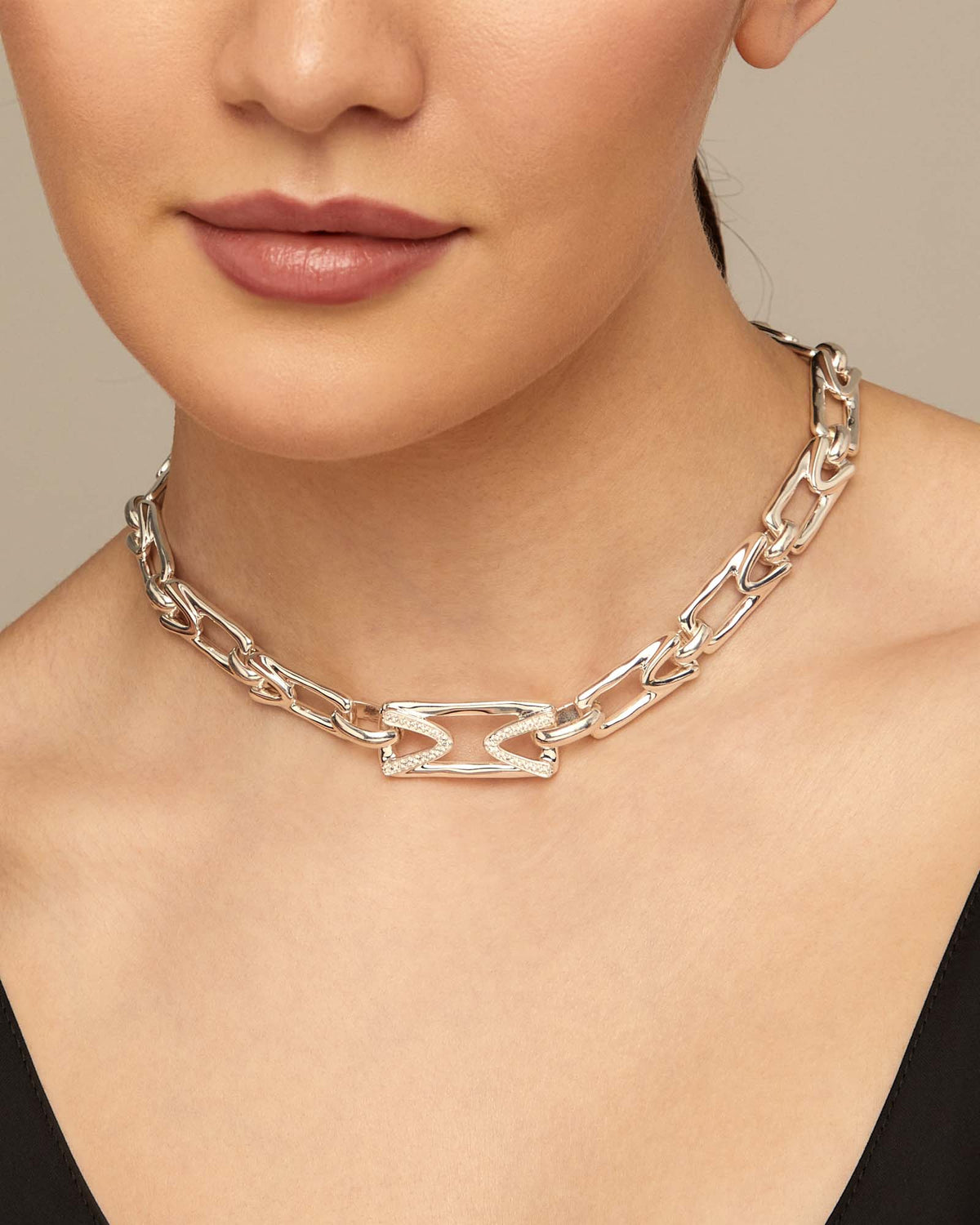 Impressive topaz Necklace | Uno de 50 | Luby 