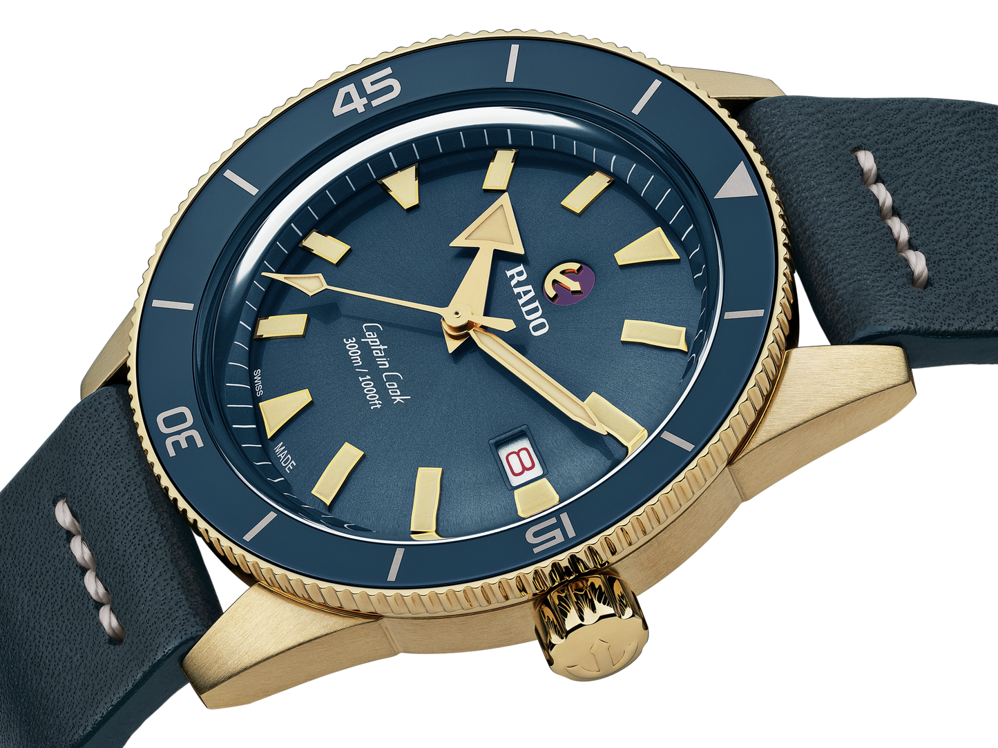 Captain Cook Automatic Blue Bronze