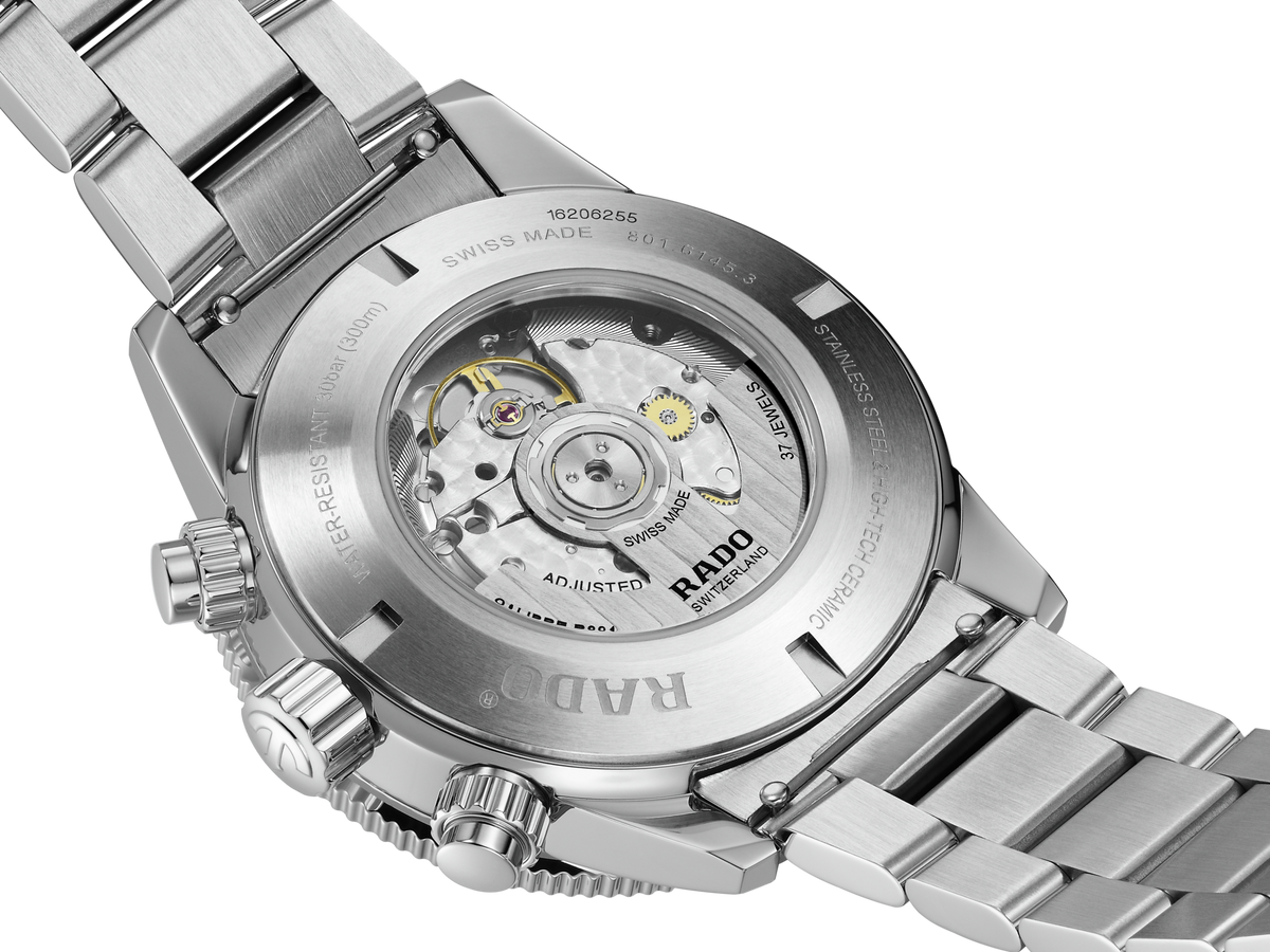 Captain Cook Automatic Black Chronograph | Rado | Luby 