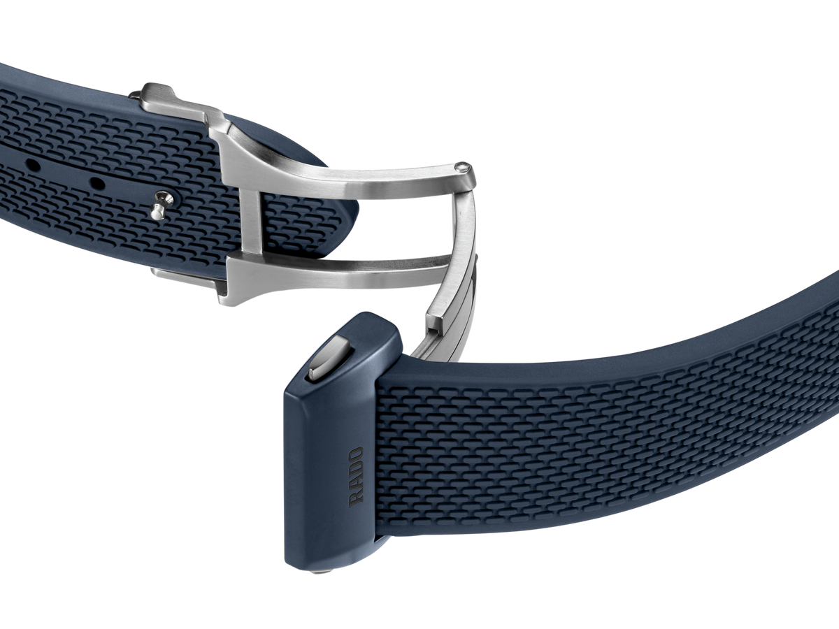 Captain Cook High-Tech Ceramic Blue Skeleton | Rado | Luby 