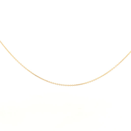 14K Gold Small Rolo Chain | Luby Gold Collection | Luby 