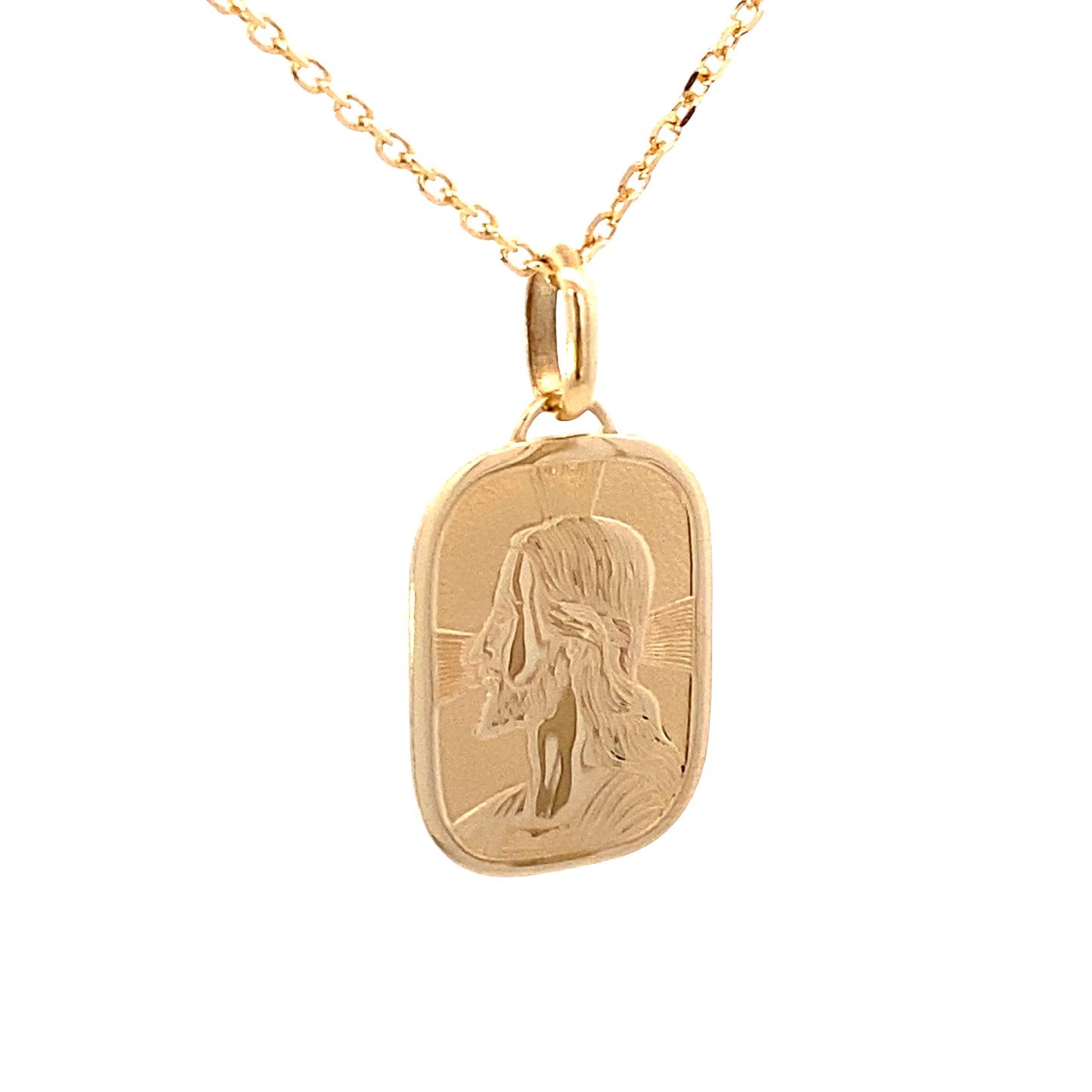 14K Gold Jesus Pendant | Luby Gold Collection | Luby 