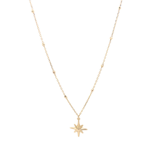 14K Gold Star of Venus Necklace | Luby Gold Collection | Luby 