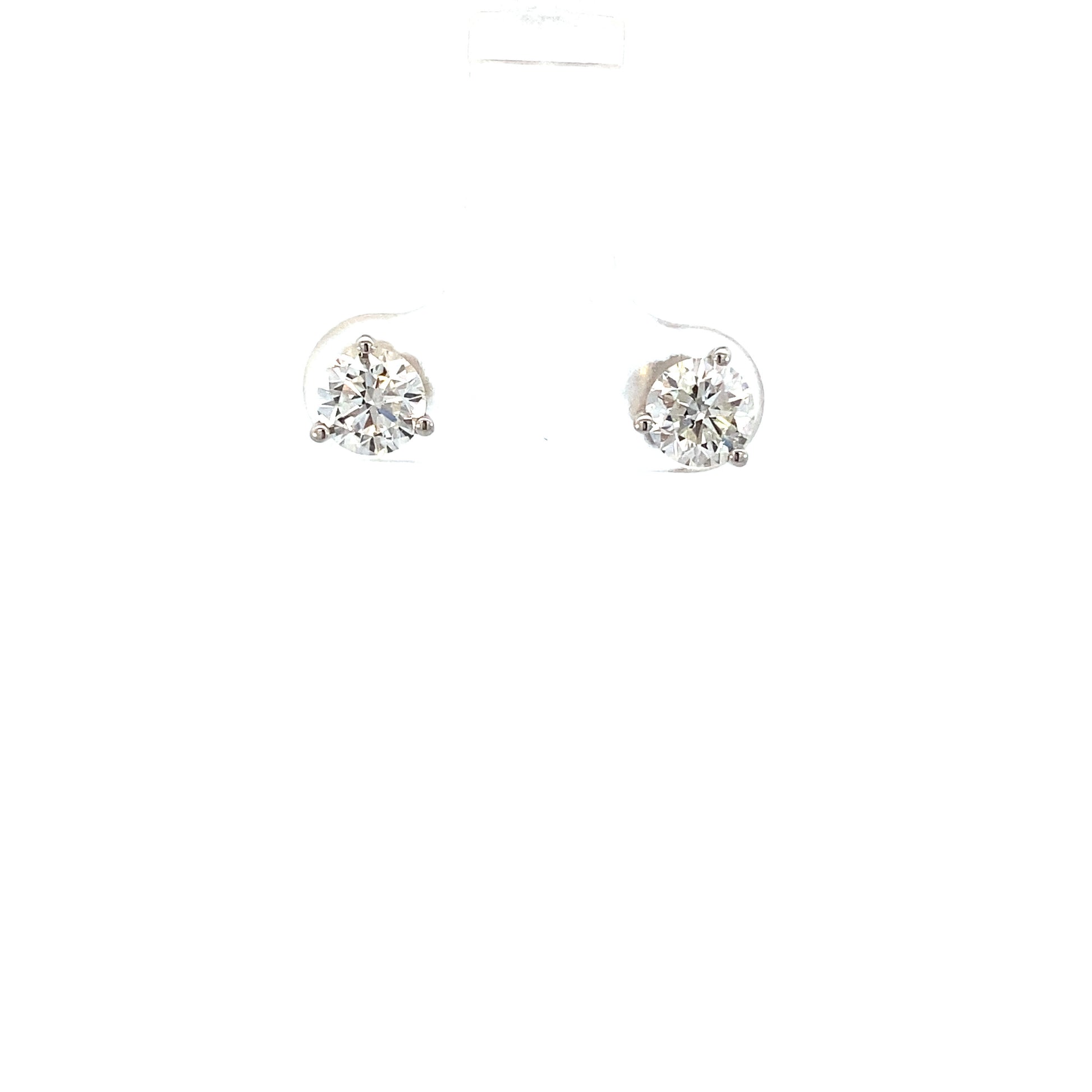 Smiling Rocks Essentials 1.5ct Solitaire Earrings Lab Grown Diamond | Smiling Rocks | Luby 