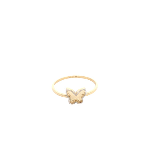 14k Gold Butterfly Ring | Luby Gold Collection | Luby 