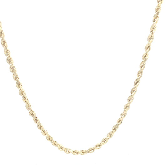 14K Gold Rope Chain | Luby Gold Collection | Luby 