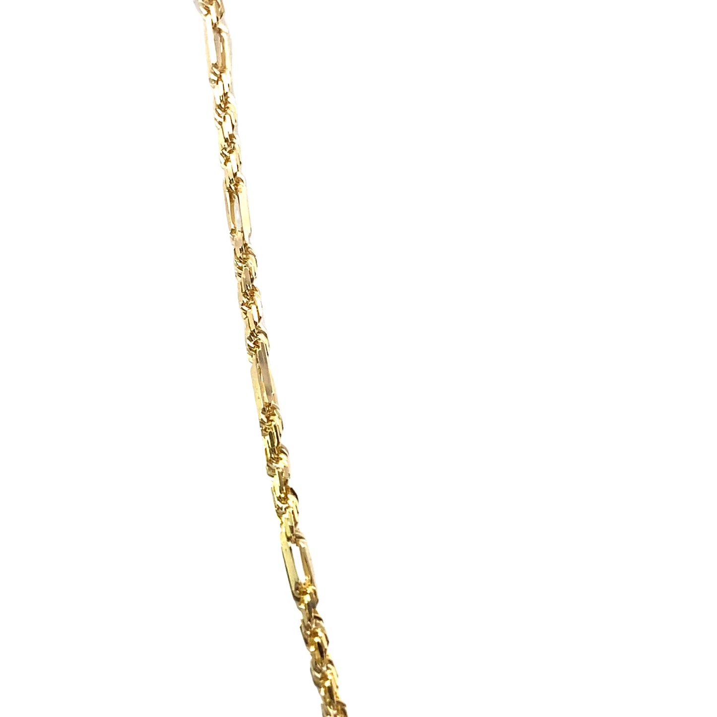 14K Gold Hollow Barrel Rope Chain | Luby Gold Collection | Luby 