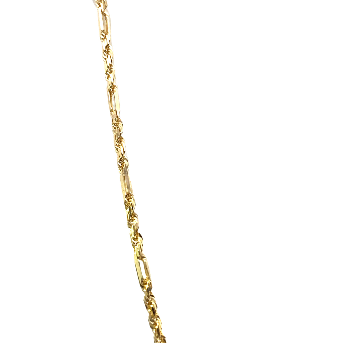 14K Gold Hollow Barrel Rope Chain | Luby Gold Collection | Luby 