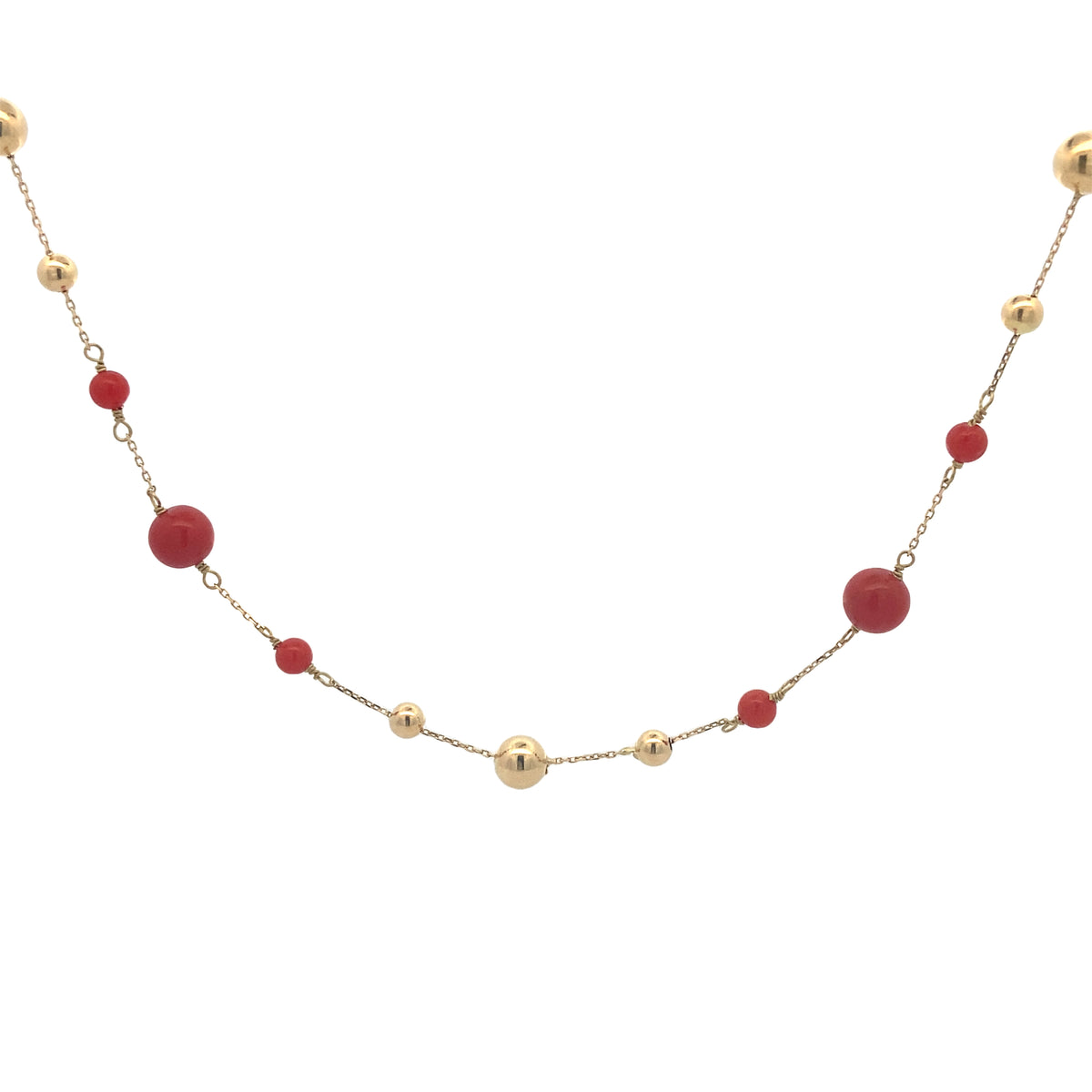 18K Gold ROSSELLA Necklace | Rajola Italy | Luby 
