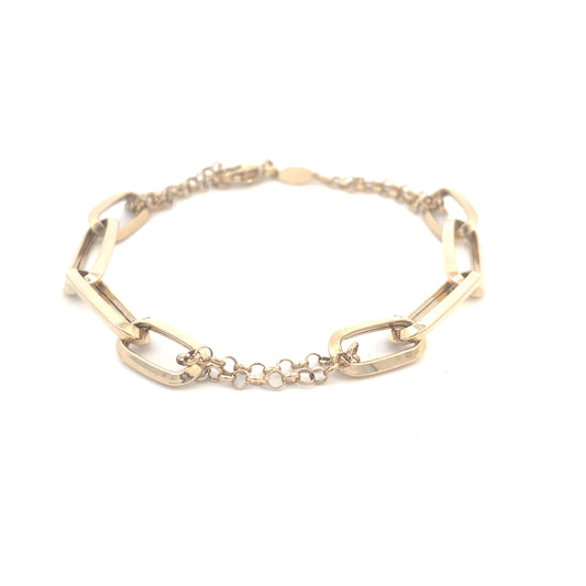 14K Gold Link Bracelet | Luby Gold Collection | Luby 