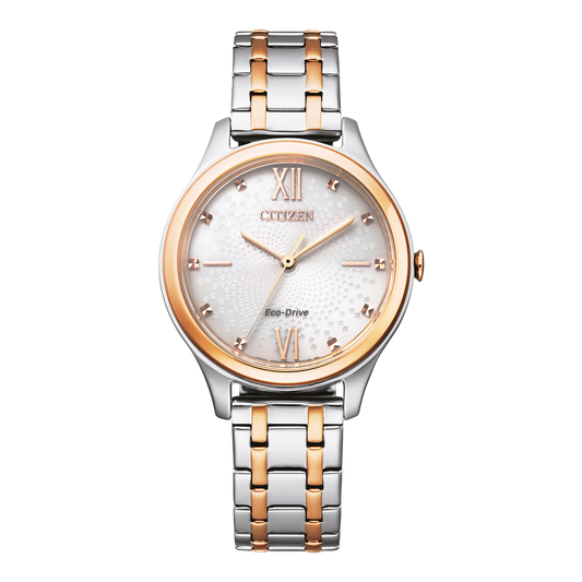 Citizen Ladies Eco Drive Watch 2 Tone