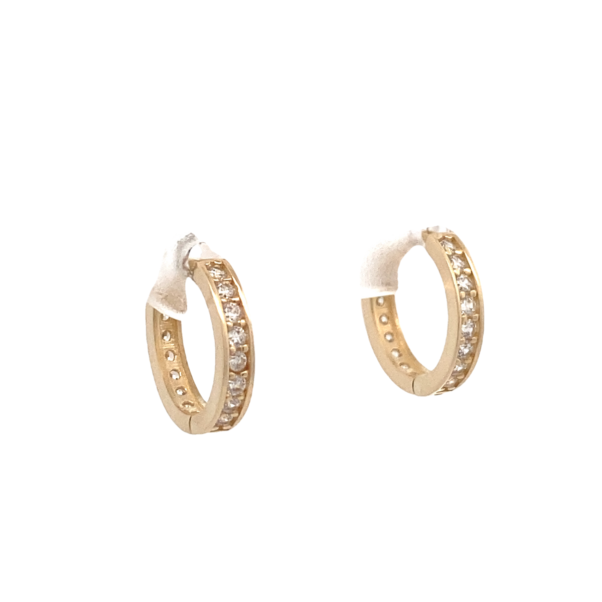 14K Gold Mini Hoops Earrings | Luby Gold Collection | Luby 
