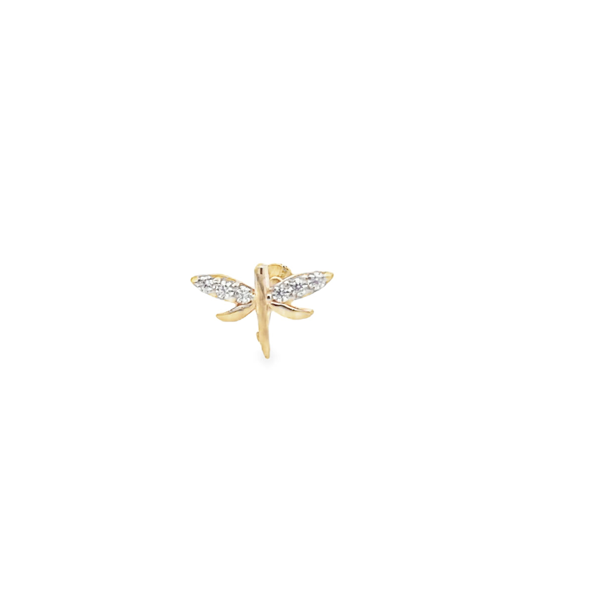 14K Gold Dragonfly Piercing | Luby Gold Collection | Luby 