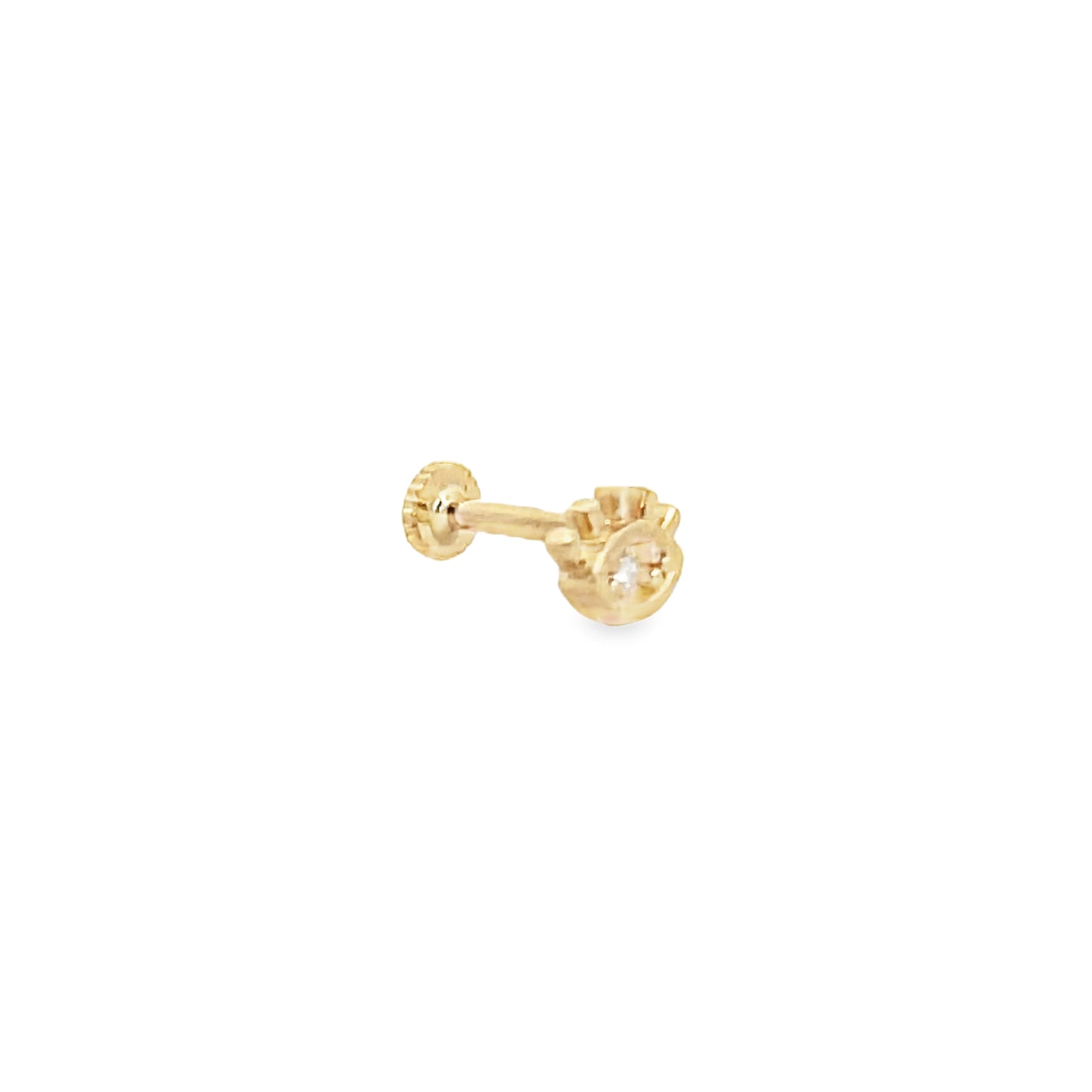 14K Gold Fashion Eye Piercing