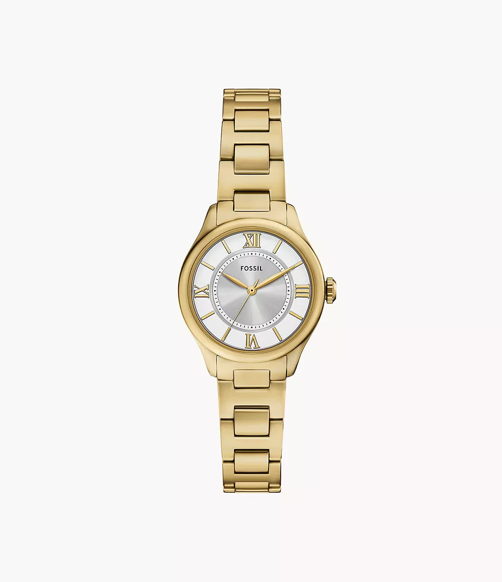 Gilmore Three-Hand Stainless Steel Watch | Fossil | Luby 