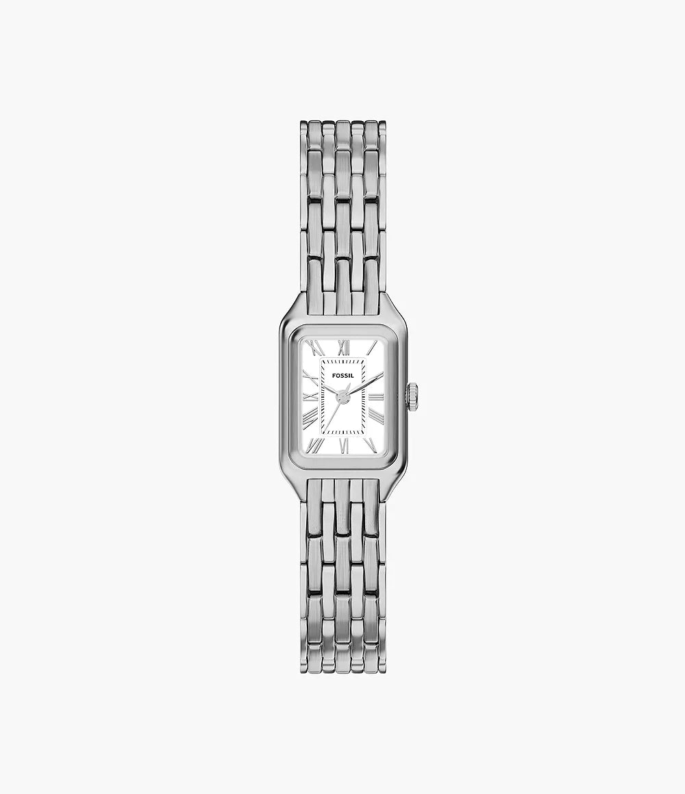 Raquel Mini Three-Hand Stainless Steel Watch