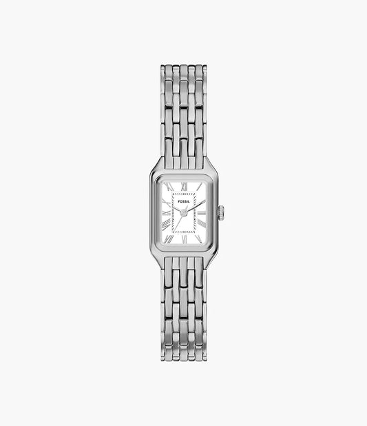 Raquel Mini Three-Hand Stainless Steel Watch