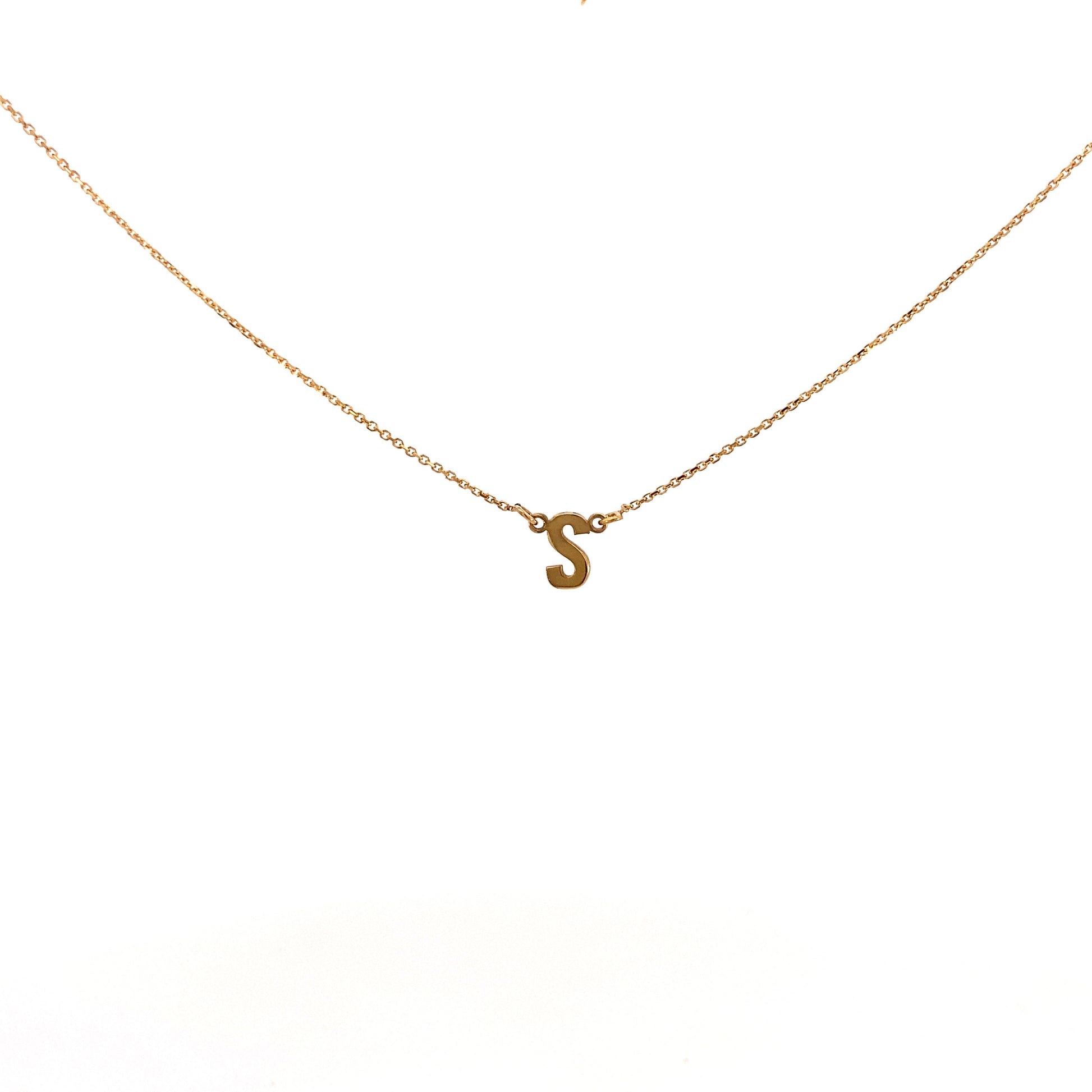 14k Gold Custom Letter | Luby Gold Collection | Luby 