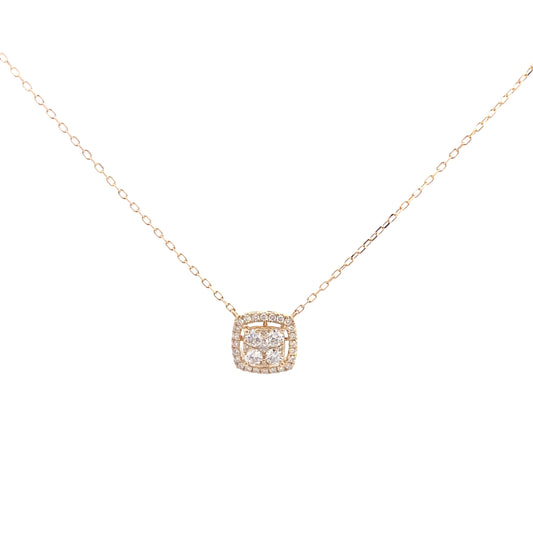 Smiling Rocks Lab Grown Diamond 33 Stone Necklace (0.60ct) | Smiling Rocks | Luby 