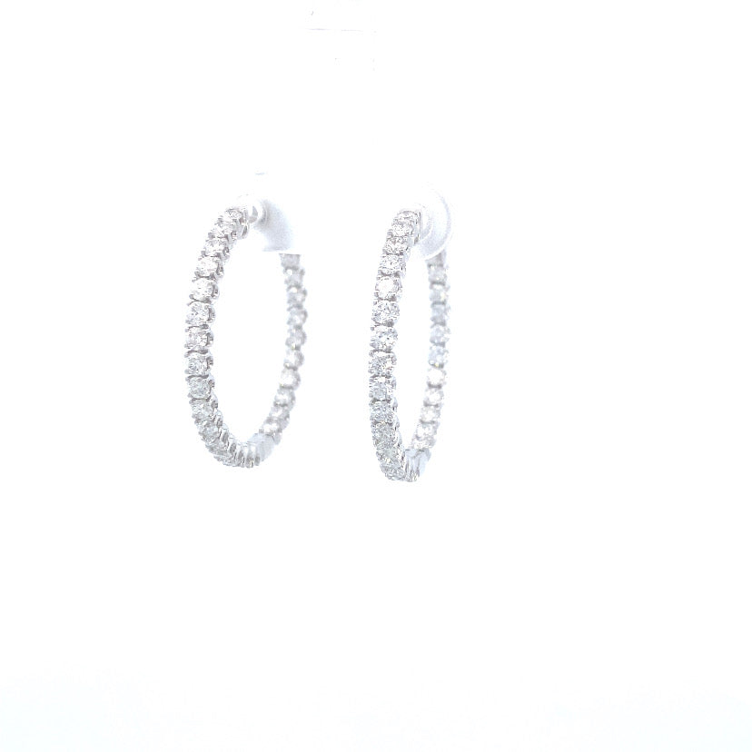 Smiling Rocks Lab Grown Diamond 49 Stone Earrings (2.00ct) | Smiling Rocks | Luby 