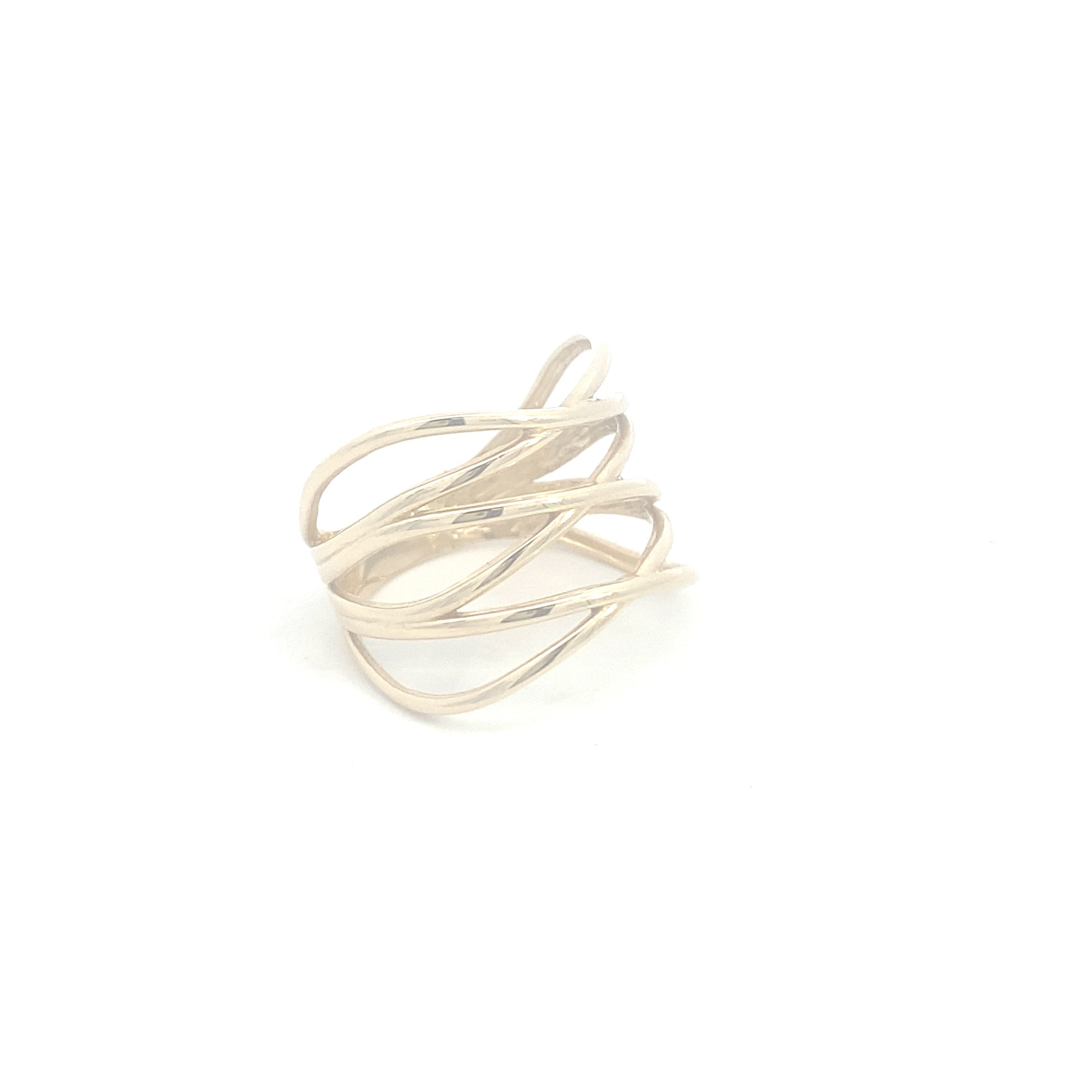 14K Gold Three Equis Line Ring | Luby Gold Collection | Luby 