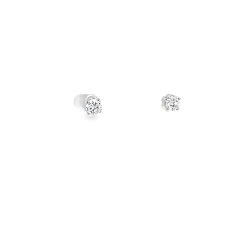 Smiling Rocks Essential 0.25ct Solitaire Earrings | Smiling Rocks | Luby 