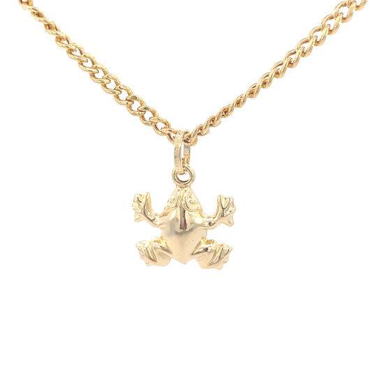 14K Gold Coqui Pendant | Luby Gold Collection | Luby 