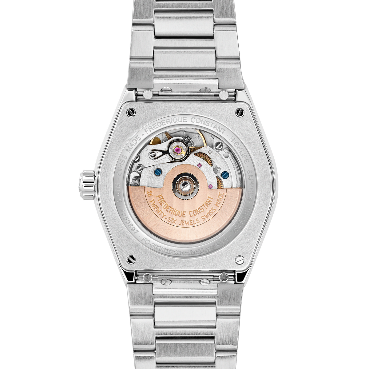 Highlife  Ladies Automatic Lavender | Frederique Constant | Luby 