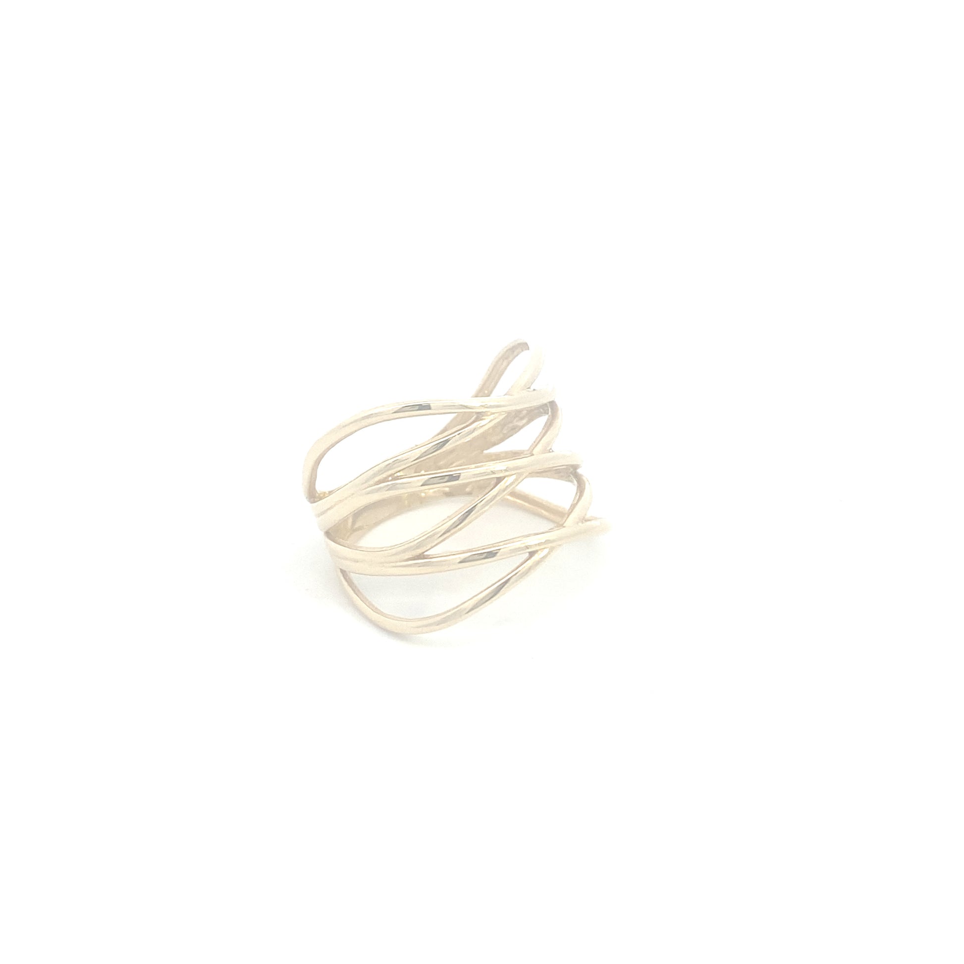 14K Gold Three Equis Line Ring | Luby Gold Collection | Luby 