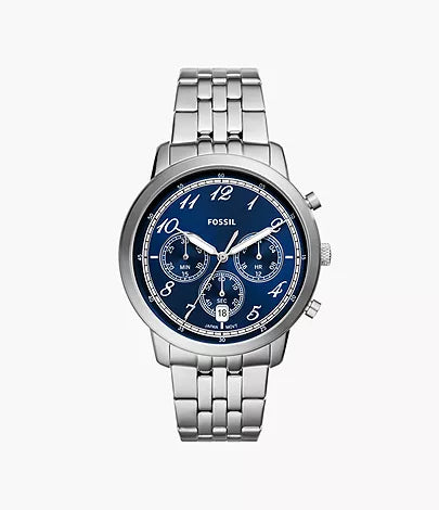 Neutra Chronograph Stainless Steel Watch | Fossil | Luby 