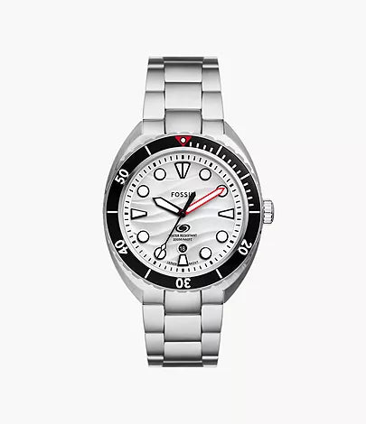 Breaker Three-Hand Date Stainless Steel Watch