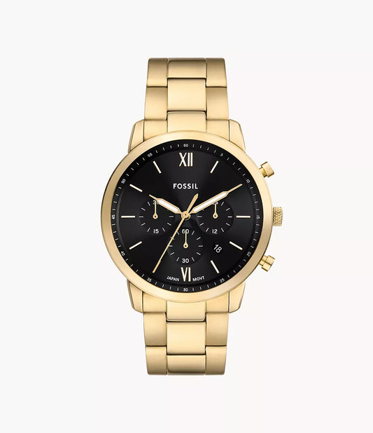 Neutra Chronograph Gold-Tone Stainless Steel Watch