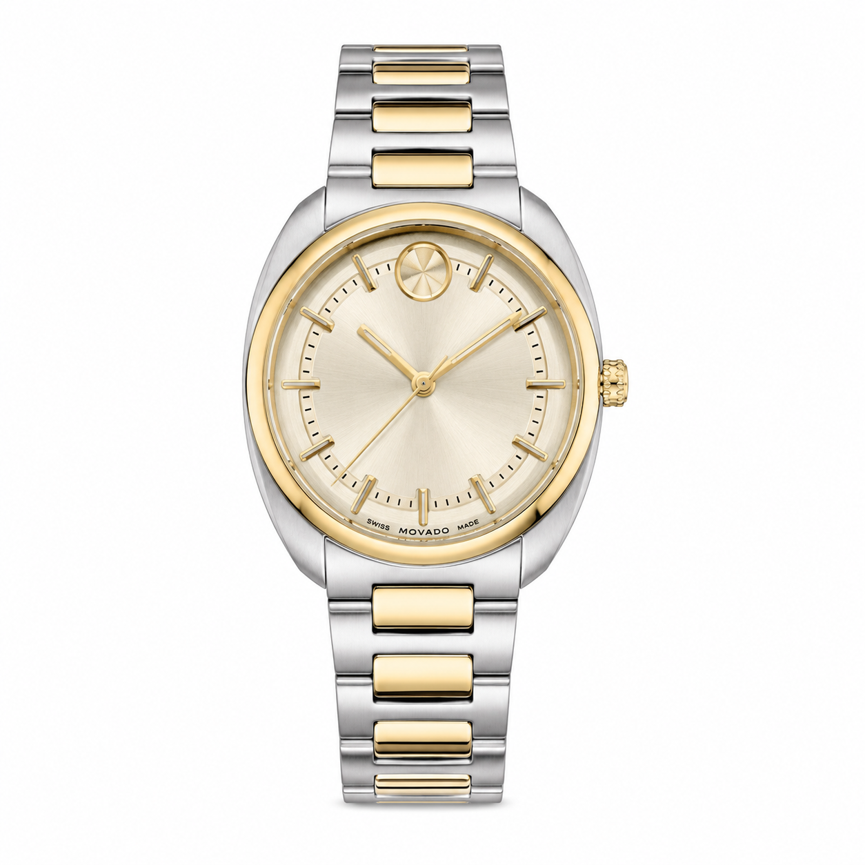 Movado Bold Nuvo Bitono Champagne Dial