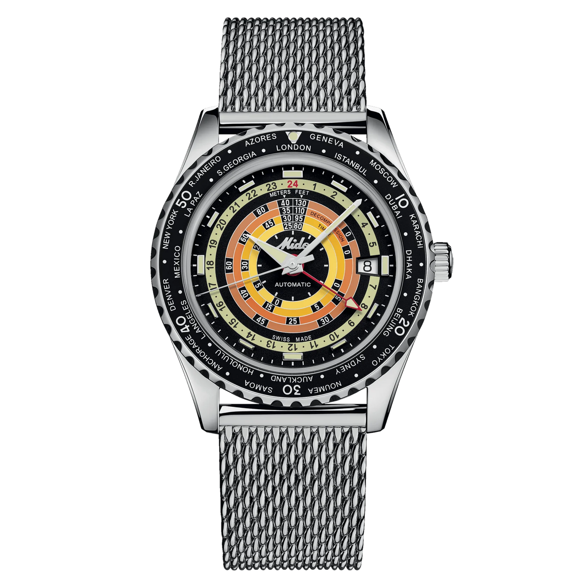 OCEAN STAR DECOMPRESSION WORLDTIMER | Mido | Luby 