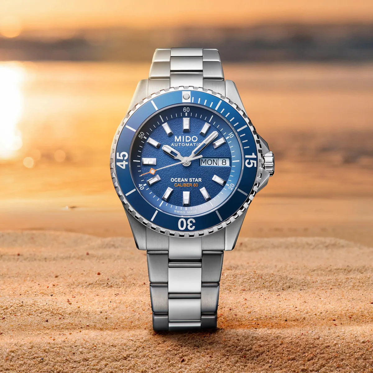 Ocean Star 200 Rotating bezel Blue