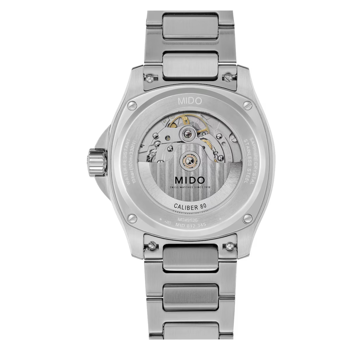 Multifort TV Big Date Black Dial