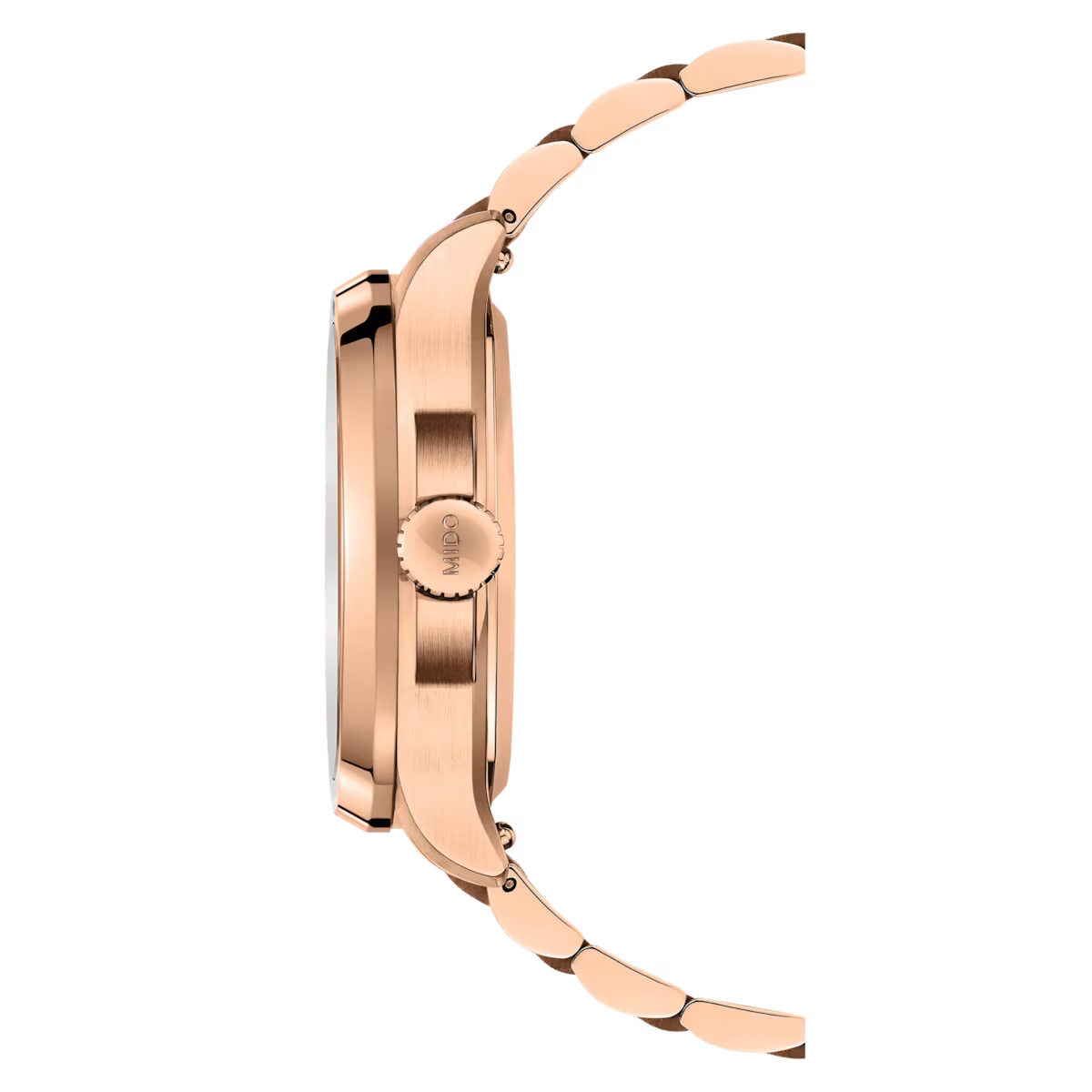 Multifort TV Big Date Rose Gold-  Blue Dial